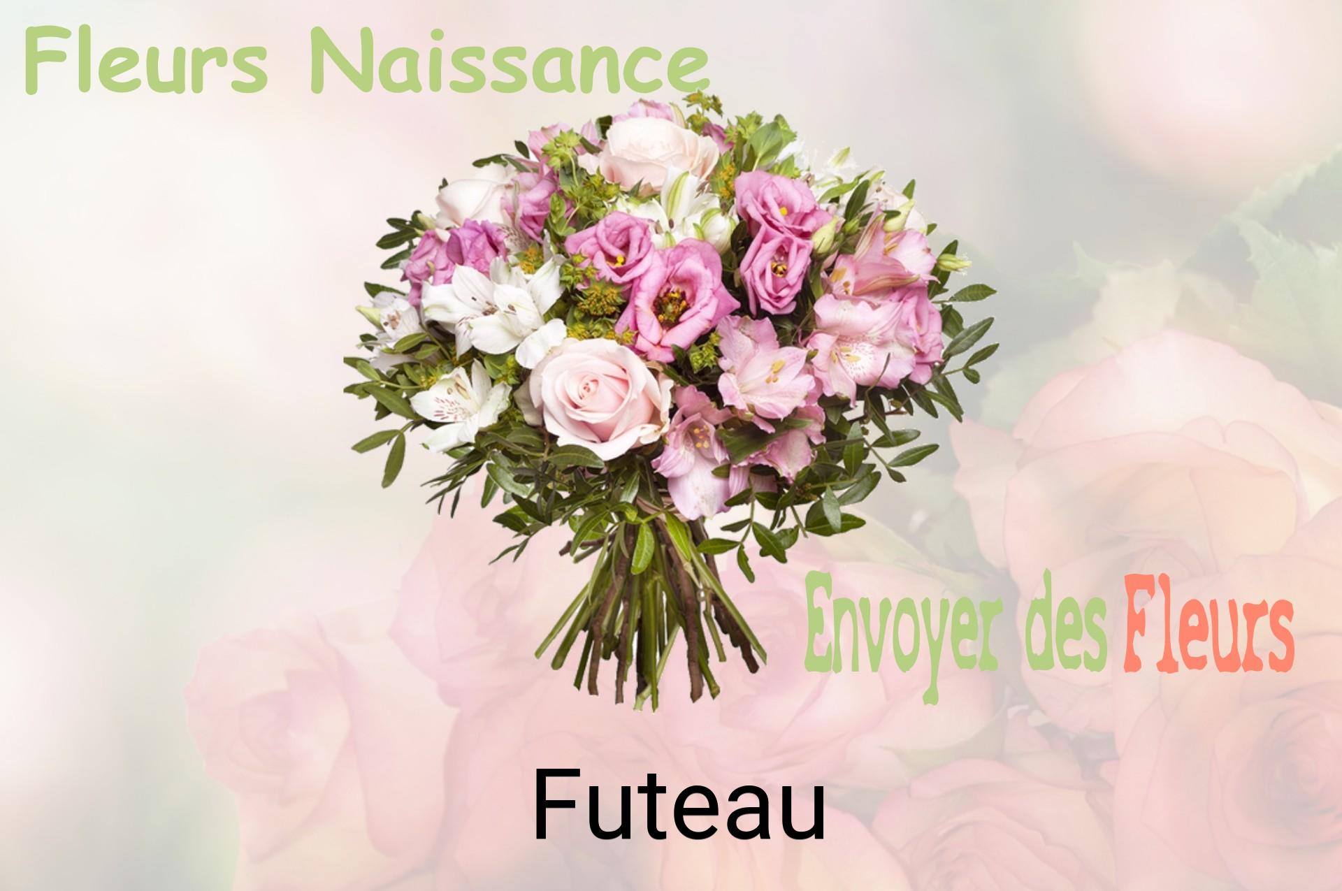 Bouquet de fleurs de naissance livré à Futeau